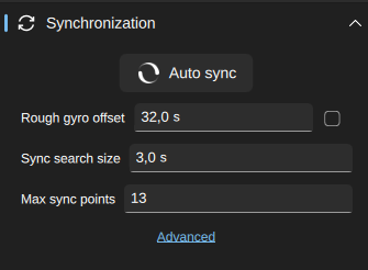 AutoSync default